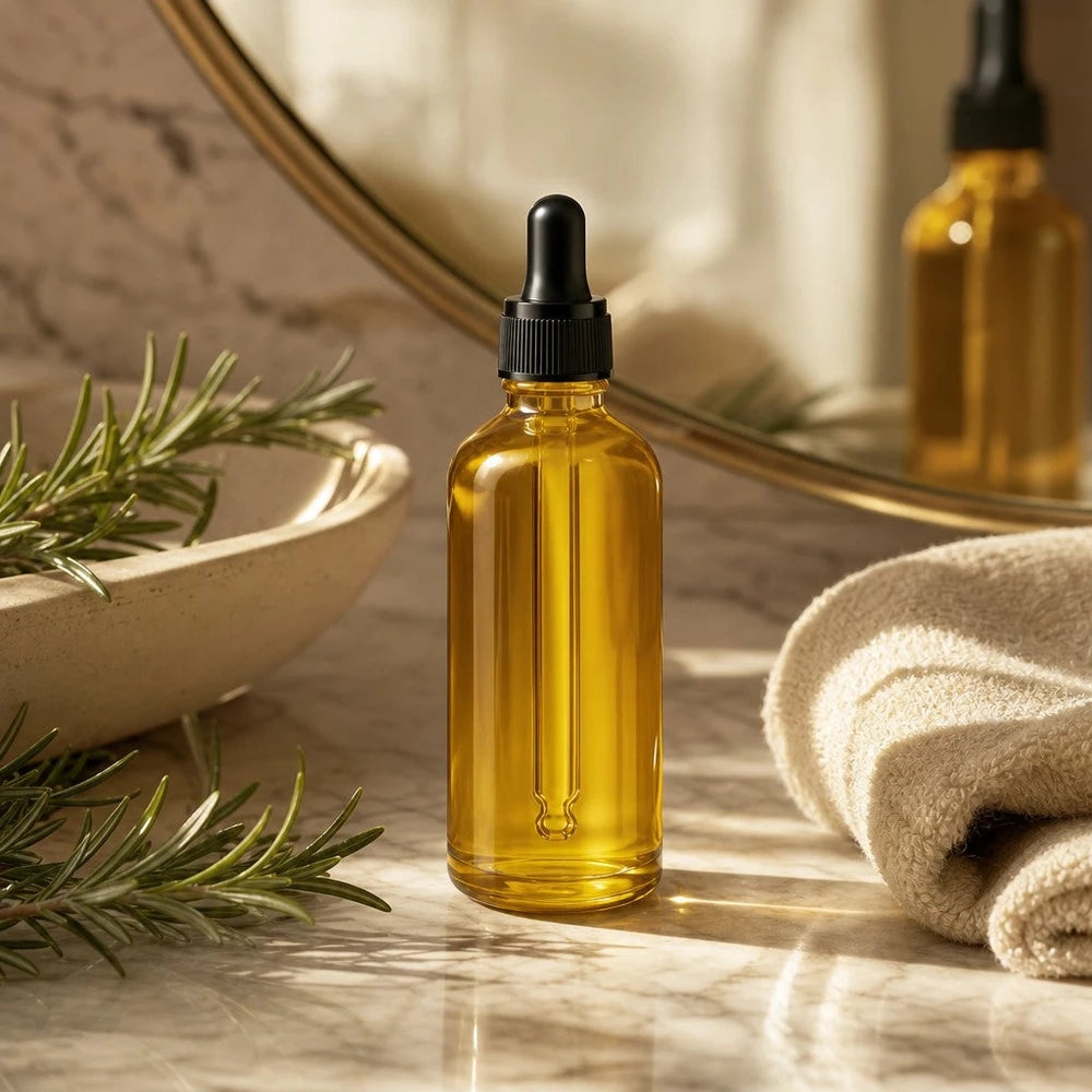 Natural Hair Growth Oil Rosemary Anti Hair Loss Regrowth Moisturizing Repair Anti Baldness Fast Hair Growth Serum Oil
